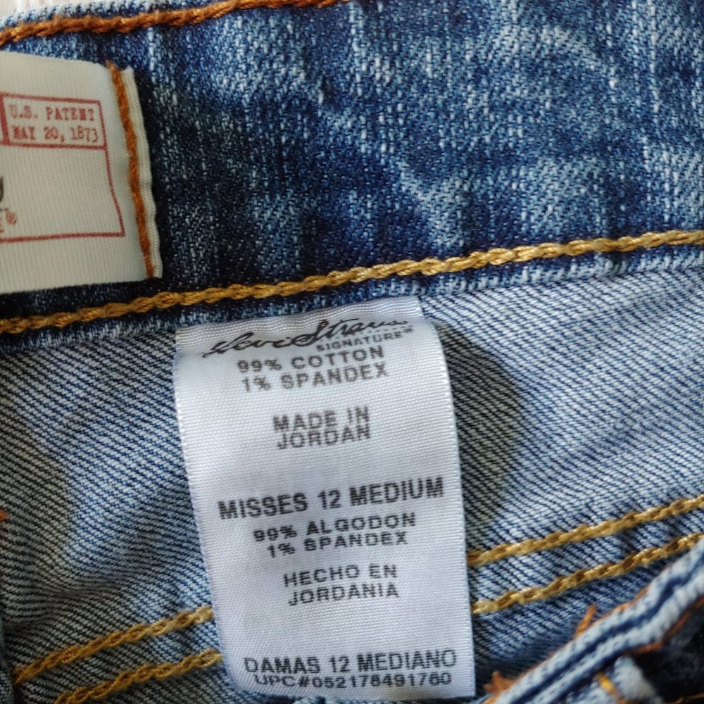 Levi Strauss Signature Misses 12 medium bootcut - Picture 8 of 11